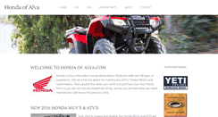 Desktop Screenshot of hondaofalva.com